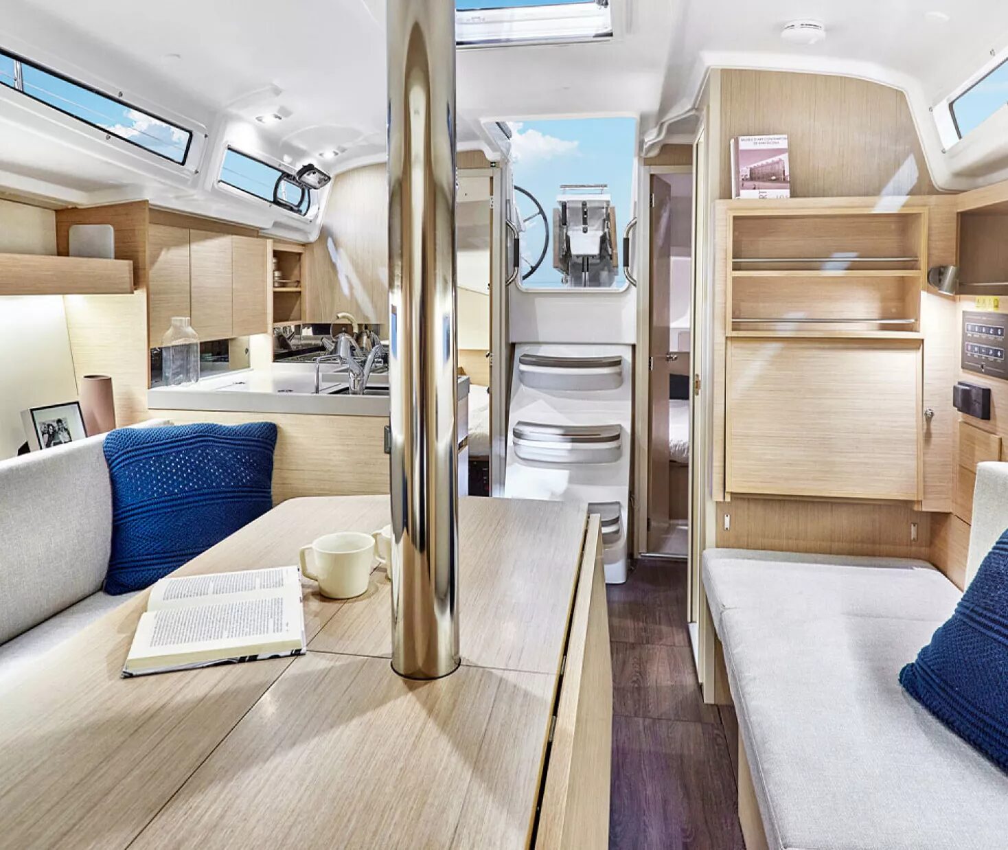 Beneteau Oceanis 34.1 interior — representative photo