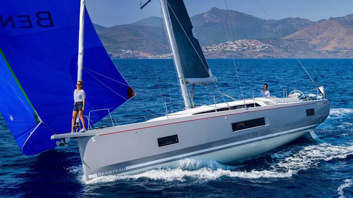 Beneteau Oceanis 46.1 cockpit and deck — representative photo